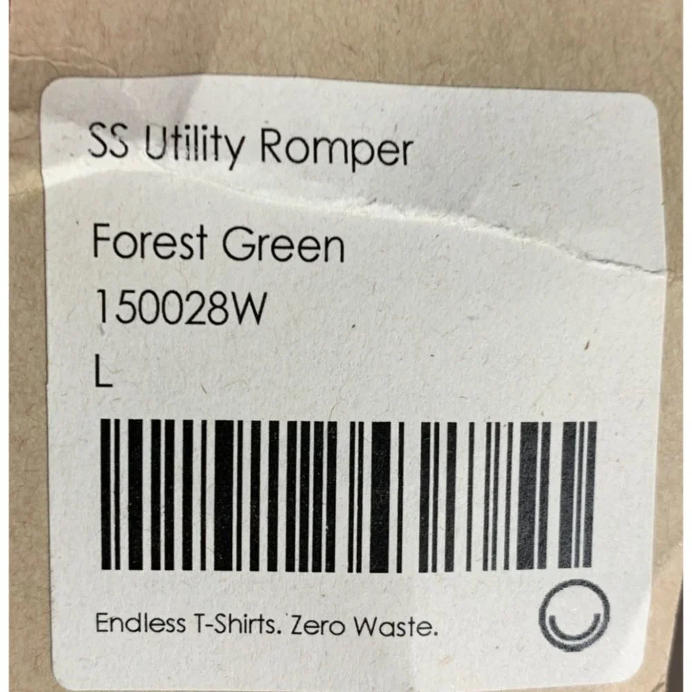 For Days Short Sleeve Utility Romper - Picture 7 of 7